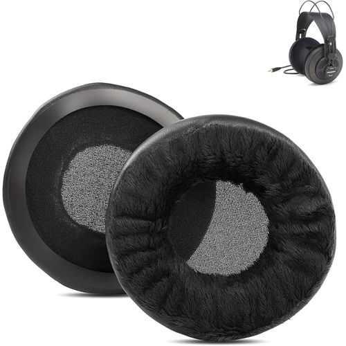 KAL-Coussinets D'Oreille De Remplacement En Tissu Doux Compatibles Avec Les Écouteurs Samson Sr850 Sr950 (Tissu Doux/Mousse De Haute Qualité)
