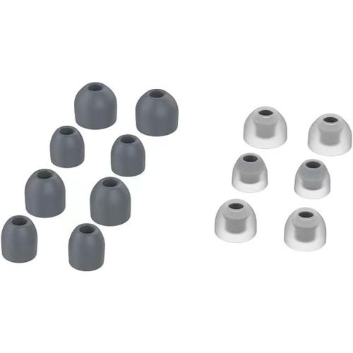 KAL-Lot De 14 Coussinets D'Oreille Pour Sony Wf-0Xm3 -En Silicone -Antidérapants -Compatibles Avec Sony Wf-0Xm4-Gray