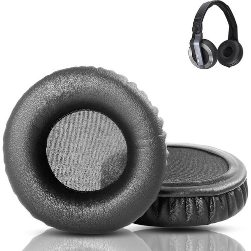 KAL-Coussinets D'Oreille De Remplacement Professionnels Compatibles Avec Le Casque Pioneer Hdj500 Hdj 500 Hdj-0 Coussinets D'Oreille En Cuir Doux Et Mousse À Mémoire