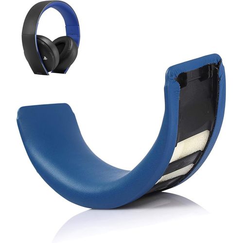 KAL-Confortable Remplacement De L'Arceau Compatible Avec Le Casque Sony Gold Wireless Ps3 Ps4 7.1 Surround Virtuel Cechya-083 Coussinets D'Arceau (Cuir Souple)