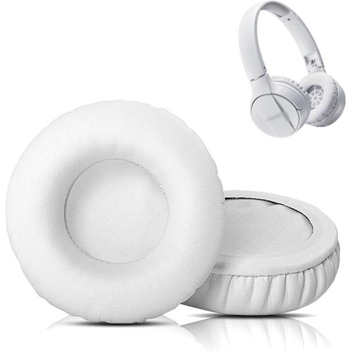 KAL-Prime Remplacement De Coussinets Compatibles Avec Les Casques Pioneer Se-Mj553Bt Mj553Bt Coussinets D'Oreilles (Cuir Protéiné/Mousse À Mémoire)