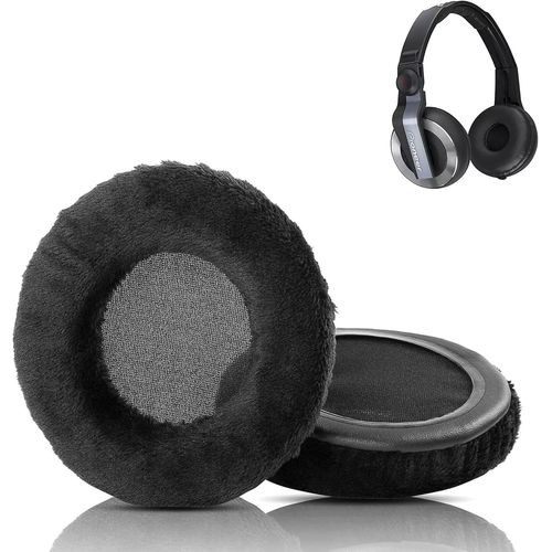 KAL-Accoudoirs Compatibles Avec Les Casques Pioneer Hdj-0, Hdj500, Hdj 500, Avec Tissu Plus Chaud Et Plus Doux Et Mousse Haute Densité