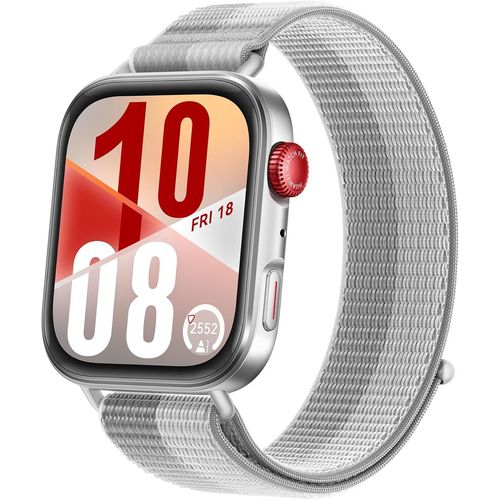 Watch Fit 4 Montre Connectée, 100+ Modes D'entraînement, Ultra-Fine, Tracker D'activité, Ios Et Android, Autonomie De La Batterie Jusqu'à 10 Jours, Gps, Garantie Prolongée De 6 Mois, Gris