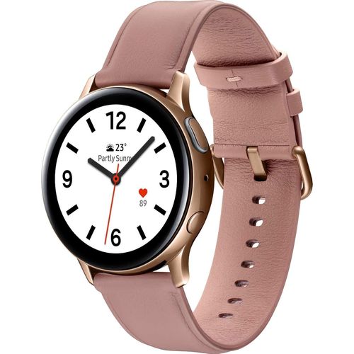 - Montre Galaxy Watch Active 2 Bluetooth - Acier 40 Mm - Rose Lumière - Version Française