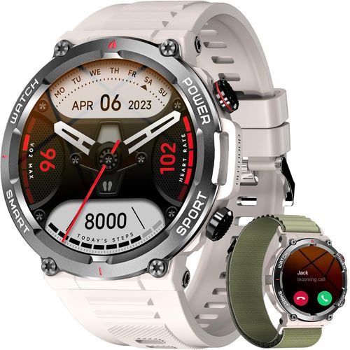 Montre De Fitness 1,39 Pouces Pour Hommes Et Femmes Avec Saturation En Oxygène Du Sang Et Surveillance Du Sommeil, 100 Modes Sportifs, Étanchéité Ip68 (Disponible Pour Ios Et Android).