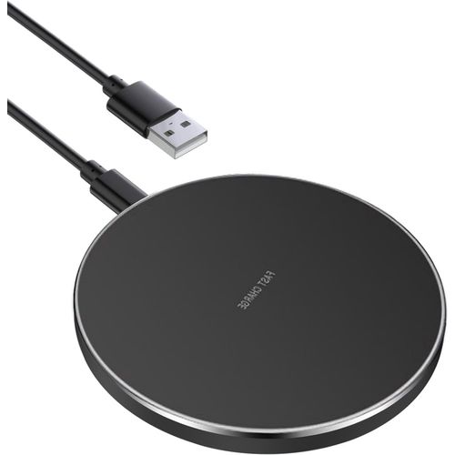 Kal-Chargeur Induction, Chargeur Sans Fil, Chargeur Rapide Sans Fil 15w, Chargeur Induction Avec Phone 14/13/12/11, Sam-Sung Galaxy S9/8/+, Mate 20 Pro(Noir)