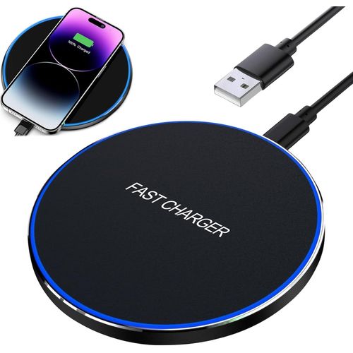 Kal-Chargeur Sans Fil, 15w Chargeur Induction Pour Iphone, Rapide Chargeur Magsafe, Chargeur Magnétique Pour Iphone 15/14/13/12/11/Pro Max/Mini/Xs/Xr