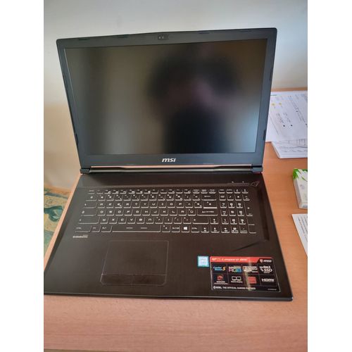 MSI GP73 8RE - 17.3" Intel Core i7 - Ram 16 Go - SSD 128 Go + SSD 2 To