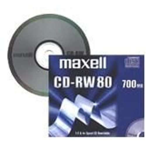 Maxell CD-RW80 - 10 x CD-RW - 700 Mo (80 min) 4x