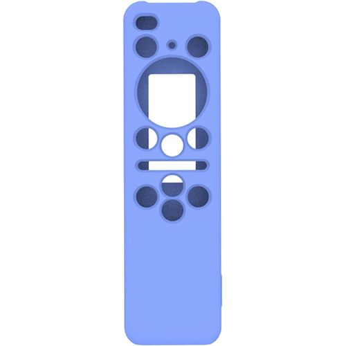 KAL-Coque De Protection En Silicone Pour Télécommande Samsung Bn59-01432A/Bn59-01432J - Anti-Poussière, Étanche, Anti-Chocs, Anti-Chute, Bleu Clair