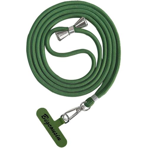 Kal-Tour De Cou Telephone Universelle,Réglable Amovible En Nylon Pendentifs Collier De Longe Porte-Clés Cordon Pour Plupart De Téléphones Intelligents,Herbe Verte