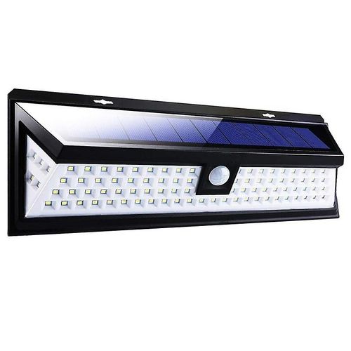 Lampe Solaire D'extérieur Ip65, Étanche, Sans Fil, Projecteur Solaire 118 Led Pour Jardin