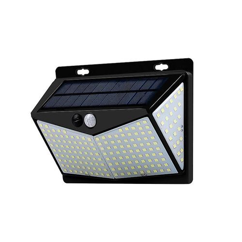 Lampes Solaires D'extérieur, Projecteur Led D'extérieur 208 Led Avec Détecteur De Mouvement Ip65, Spot Led Solaire D'extérieur, Éclairage Extérieur Avec Capteur, Applique Murale