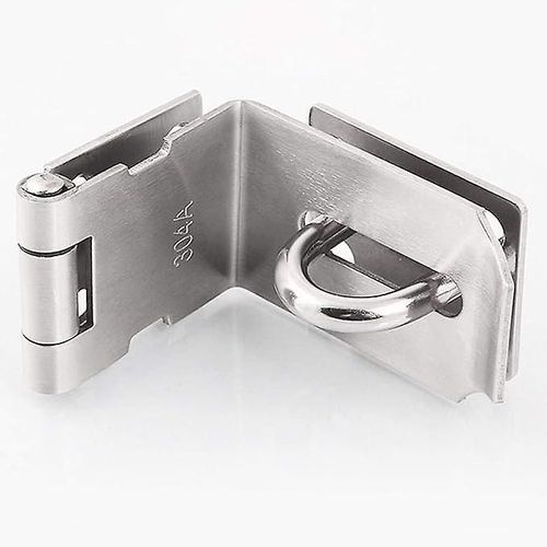 Boucles de loquet de porte à angle droit à 90 degrés en acier inoxydable, pêne coulissant, cadenas robuste, loquet de porte à angle droit à 90 degrés, loquet de porte haute sécurité.