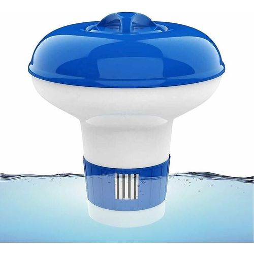 Diffuseur de chlore pour piscine, 5-Zoll-Pool-Chlor-Schwimmer, schwimmender Diffuseur de chlore pour piscine, Diffuseur de chlore pour spa, Dépenseur de chlore pour piscine, Dépenseur chimique pour piscine