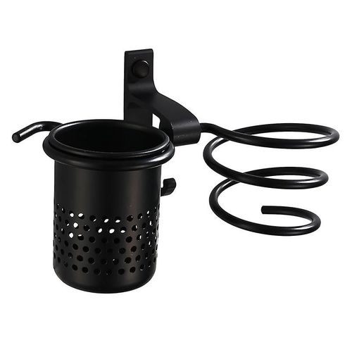 Support pour sèche-cheveux avec adhésifs magiques, organiseur de rangement