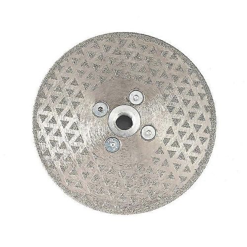 Disque de coupe et de meulage diamanté 125 mm x M14, lame de scie électrolytique pour pierre, marbre, granit, carrelage