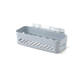 Étagère de douche amovible sans perçage, 1 pièce, pour salle de bain, cuisine, chambre à coucher, salon, panier de rangement pour shampoing