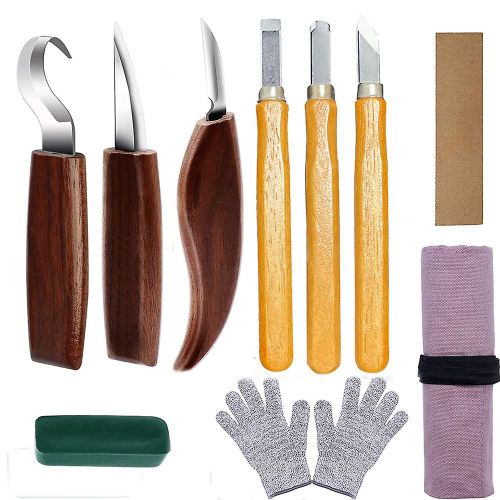Outils de sculpture sur bois, ciseaux à bois, ciseaux à bois améliorés pour la sculpture sur bois
