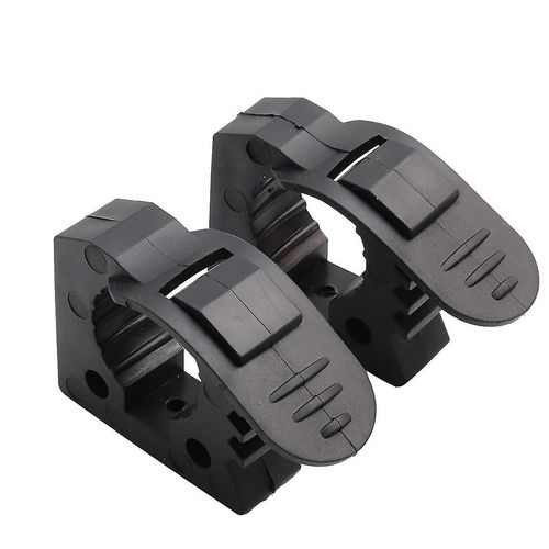 Kit de montage de 2 colliers de serrage en caoutchouc de 1-1/3" à 1-3/5" pour accessoires de voiture tout-terrain 4x4