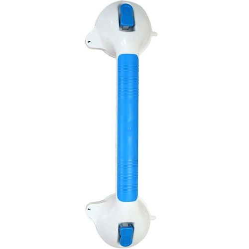 Barres d'appui de douche à ventouse pour salle de bain, forte adhérence pour personnes handicapées, personnes âgées, blessées, poignée de douche de sécurité supportant jusqu'à 113 kg, sans perçage ni retrait