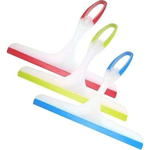 Raclette de douche, raclette de salle de bain et de douche, raclette en plastique pour miroir de douche, raclettes de nettoyage de vitres pour miroir, salle de bain, fenêtre, sol, G