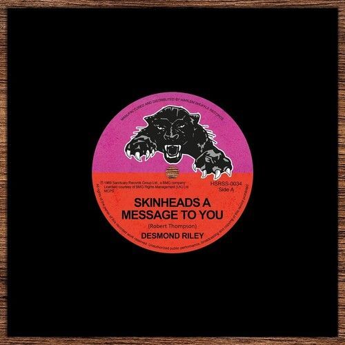 Desmond Riley - Skinheads, A Message To You / If I Had Wings [7-Inch Single]