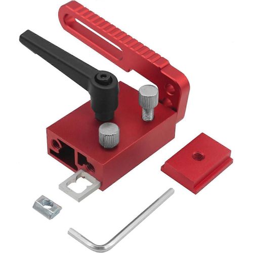 Butée de rail à onglet type 75, limiteur de rainure en T, localisateur de rail en T en alliage d'aluminium, butée en T pour menuiserie, limiteur de rail en T pour goulotte coulissante, établi