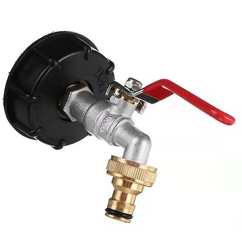 Adaptateur De Réservoir, Connecteur Fileté 1/2"", Robinet De Réservoir 1000 L, Collecteur D'eau De Pluie, Raccord De Sortie De Robinet, Robinet De Robinet, Raccords De Tuyau D'arrosage
