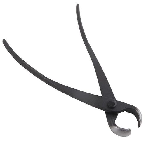 Pince à bonsaï concave à coupe droite - Acier inoxydable