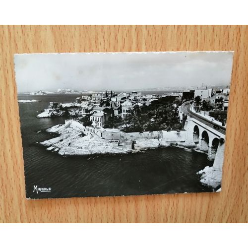 Marseille (B.-Du-R.) - La Corniche, Le Pont De La Fausse Monnaie. Le Petit Nice Et Les Iles - Carte Postale Ancienne