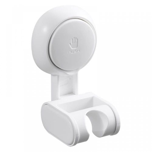 Support de pommeau de douche à ventouse sans perçage - Étanche et réglable en hauteur - Support de pommeau de douche de salle de bain - Grand angle réglable