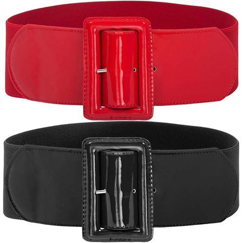 Ceinture Extensible Pour Femme Des Années 1950, Ceintures Élastiques De 7,6 Cm De Large