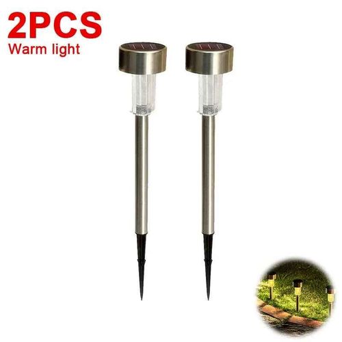 Lampe Solaire D'extérieur Étanche 62,Luminaire Décoratif De Paysage,Idéal Pour Un Jardin,Un Sentier,Une Cour Ou Une - Warm 2pcs-A