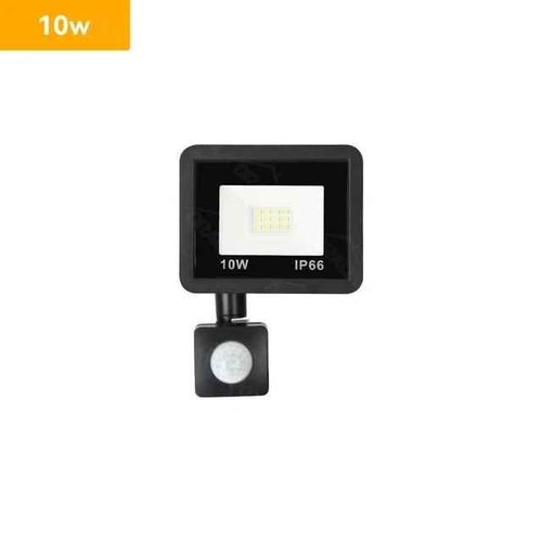 Projecteur Led Avec Détecteur De Mouvement Pour L'extérieur,Applique Murale Étanche Ip66,Idéal Pour Le Jardin Ou La - 10w-B854175