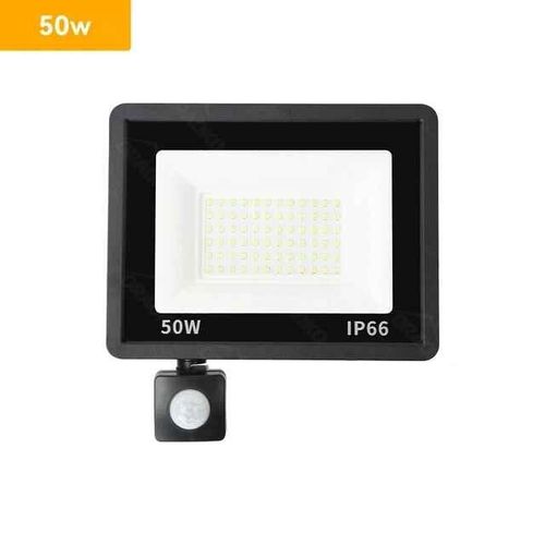 Projecteur Led Avec Détecteur De Mouvement Pour L'extérieur,Applique Murale Étanche Ip66,Idéal Pour Le Jardin Ou La - 50w-E785294