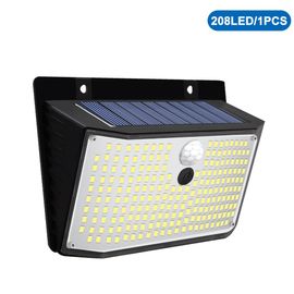Applique Murale Étanche À 468 Ou 208/138 Led,3 Modes D'éclairage,Luminaire D'extérieur,Idéal Pour Un Jardin,Une - 208 Leds-F2