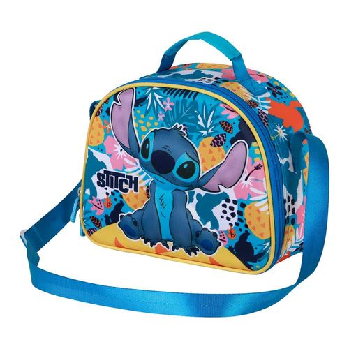 Sac Repas 3D - Disney Lilo et Stitch Colors - Turquoise - Taille Unique