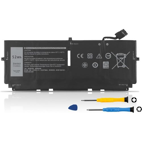 52Wh 722KK Laptop Batterie pour Dell XPS 13 9300 9310 9380(2020 Edition) 13.4