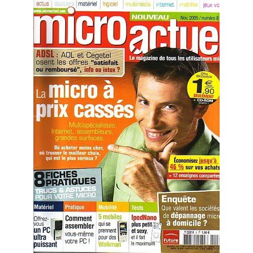 Micro Actuel  N° 8 : La Micro À Prix Cassés