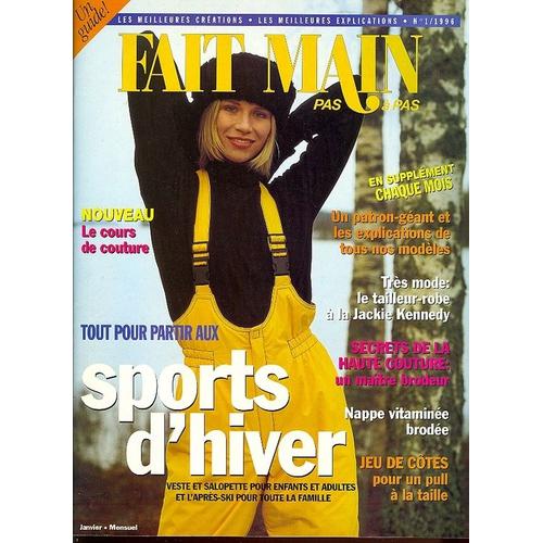 Fait Main Pas À Pas  N° 1 : Sport D'hiver