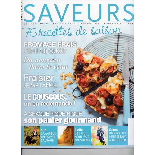 Magazine Saveurs N° 184