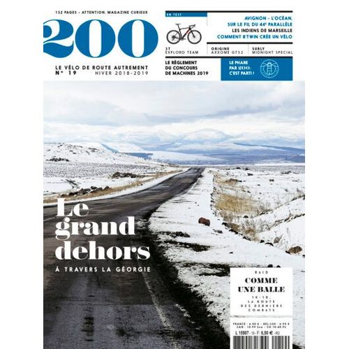 200, Le Vélo De Route Autrement N°19 "Le Grand Dehors À Travers La Georgie"