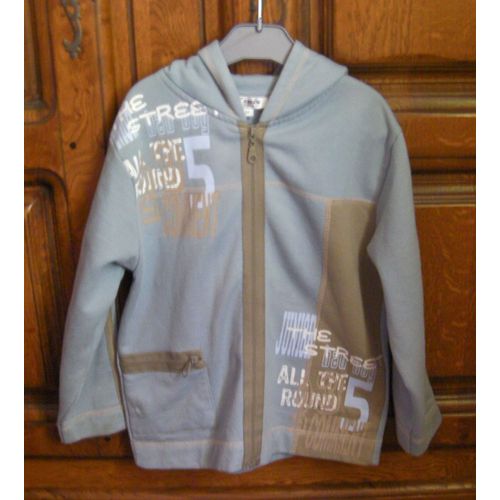 Sweat Bleu Zamba - Taille 6 Ans