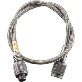 KAL-Campingmoon Raccord De Tuyau Haute Pression En Acier Inoxydable Propane Fileté Extension Tube Barbecue Réchaud Réservoir De Gaz Accessoires Tuyau De Raccordement (Z16)
