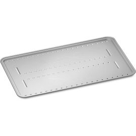 KAL-Pare-Chaleur -Grand (39X 26Cm), Lot De 4, En Aluminium, Compatible Avec La Grille De Rôtissage -Grand (6564), Permet Une Cuisson Indirecte, Idéal Pour Tous Les Barbecues -Argent (6562)