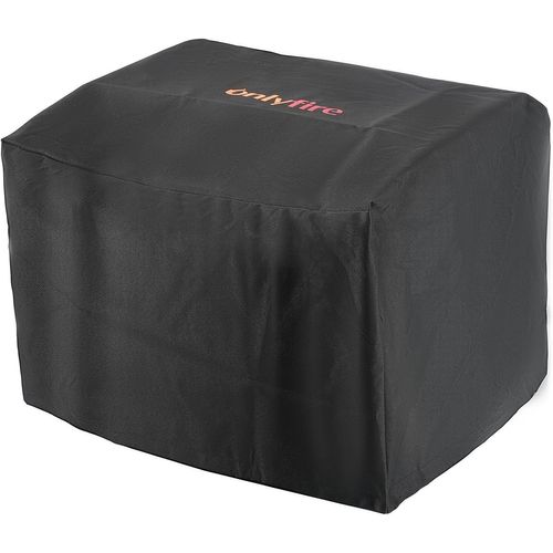KAL-Housse Barbecue Exterieur Pour La Plupart Des Grils À Gaz 2 Brûleurs, Housse De Barbecue Avec Poche Et Cordon Ajustable, 600D Tissu Oxford, 54 × 43 × 35 Cm