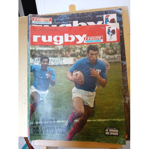 L'Equipe Magazine Rugby N°12 26/11/1969 A L'Heure De L'Attaque