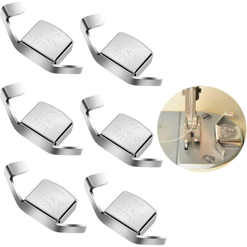 Kal-Aimant À Couture,6 Pcs Guides Couture,Accessoires De Machine À Coudre,Guides De Couture Magnétiques,Durable,Facile À Utiliser,Adapté Aux Pieds-De-Biche De La Plupart Des Machines À Coudre Du Marc