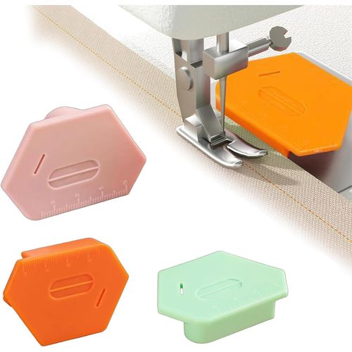 KAL-Guide De Couture Magnétique, Accessoires De Couture Pour Machines À Coudre, Trois Couleurs Dans Un Ensemble, Guide Des Coutures Précis, Idéal Pour Accessoires De Couture Et De Machine À Coudre